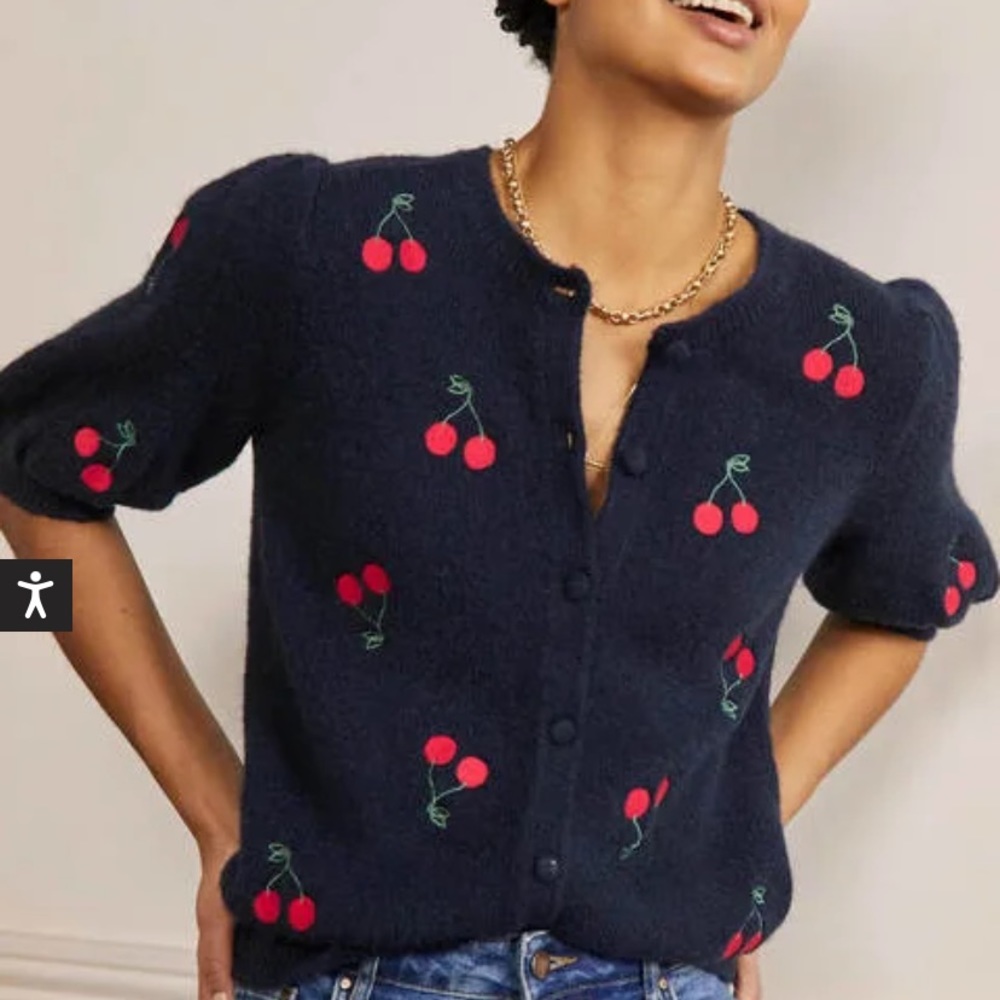 Fluffy cardigan.  Super fun for summer.